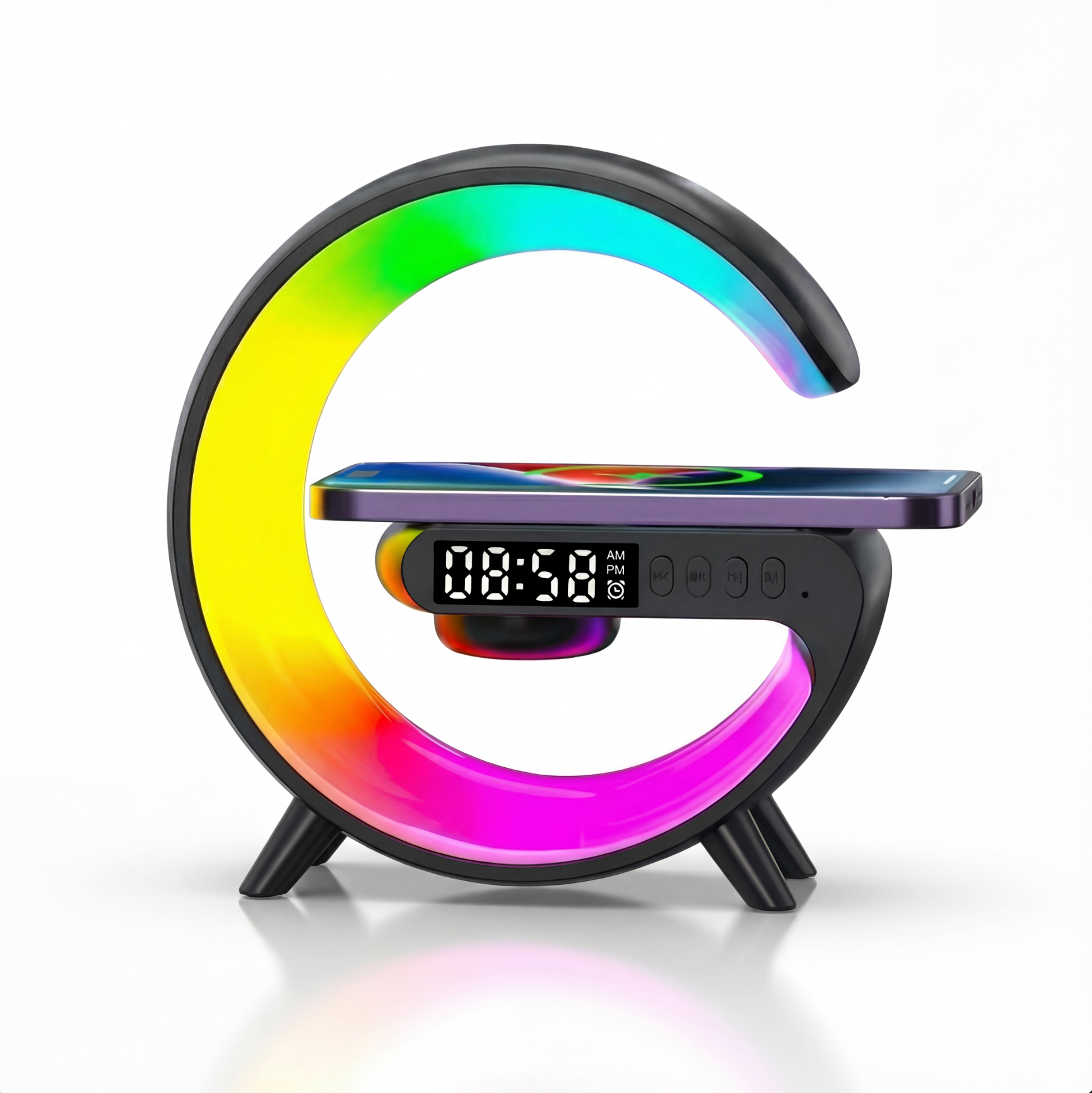 Smart Wireless Charging Alarm Clock